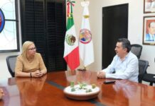 SE REÚNE PRESIDENTE JAVIER LAMARQUE CON RECTORA DE UNISON