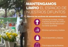Invita Gobierno de Sonora a no bajar la guardia contra el dengue este día de muertos
