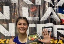 Alumna de Cecyte Sonora gana por sexta ocasión primer lugar en torneo binacional de box amateur
