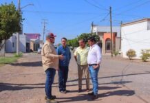 SUPERVISA ALCALDE JAVIER LAMARQUE AVANCES EN PAVIMENTACIÓN DE VIALIDADES