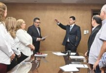 TOMA PROTESTA ALCALDE DE CAJEME A DIRECTOR GENERAL DE LA PROMOTORA INMOBILIARIA