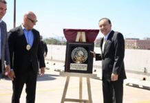 Gobernador Durazo entrega reconocimientos, equipo táctico y patrullas a personal de la FGJE