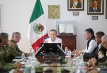 Se informa sobre visita de coordinación por parte de los titulares del Gobierno del estado de Sonora, de las Secretarías de Seguridad y Protección Ciudadana y de Marina*