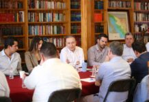 Acuerdan Gobernador Durazo y organismos empresariales agenda conjunta de promoción al Plan Sonora