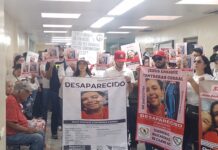 SE MANIFIESTAN POR SEGUNDA VEZ POR LA DESAPARICIÓN DEL JÓVEN JESÚS ENRIQUE.