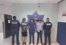 CAPTURA UMAV A TRES POR REPORTE DE VIOLENCIA FAMILIAR