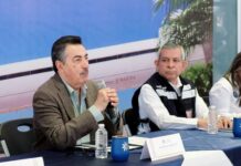 PARTICIPA EL PRESIDENTE MUNICIPAL JAVIER LAMARQUE EN LA INAUGURACIÓN DE LA NUEVA RUTA AÉREA DE “VIVA” CDMX-CIUDAD OBREGÓN