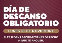 ¡Toma nota! Si trabajas mañana lunes 18 de noviembre, deberán pagártelo al triple.