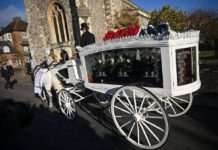 Dan el último adiós a Liam Payne en Londres.