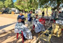 REALIZAN ACCIONES SOCIALES EN COLONIA LOS PRESIDENTES