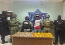 CAPTURAN EN OPERATIVO MIXTO A HOMBRE CON DOSIS DE DROGA EN EL CAMPANARIO