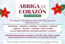 INVITA DIF CAJEME A PARTICIPAR EN CAMPAÑA INVERNAL «ABRIGA UN CORAZÓN»*