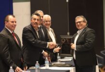 JAVIER LAMARQUE PRESIDE LA CEREMONIA DE LOS «GALARDONES DE HIDRÁULICA 2024