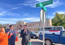 DA INICIO JAVIER LAMARQUE CON PROGRAMA INTENSIVO DE COLOCACIÓN DE NOMENCLATURAS EN CAJEME