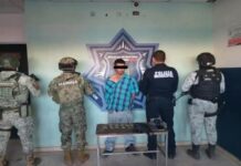 APREHENDE SSPM EN OPERATIVO MIXTO A SUJETO CON DROGA EN LA COLONIA HIDALGO*