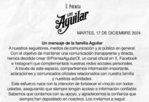 LOSAGUILAR CREAN #PRENSAAGUILAR PARA EVITAR NOTICIAS FALSAS