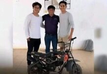 ESTUDIANTES UNIVERSITARIOS CREAN MOTOCICLETA QUE USA AGUA COMO COMBUSTIBLE