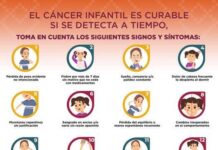 Llama Salud Sonora a estar atentos ante signos y síntomas de algún tipo de cáncer infantil
