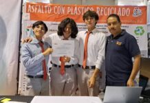 Desarrolla alumnado de Cobach Sonora proyecto de asfalto plástico