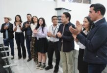 ACOMPAÑA JAVIER LAMARQUE A AUTORIDADES FEDERALES Y ESTATALES AL CBTA #197 DE PROVIDENCIA*