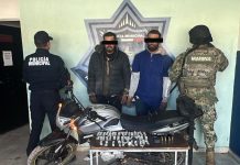 CAPTURAN A DOS CON DROGA EN EL VALLE DEL YAQUI