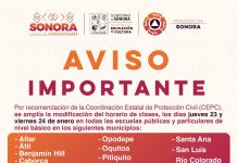 Modificación de horario se amplía a 13 municipios por recomendación de Protección Civil: SEC