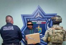 CAPTURA SSPM Y MARINA A INDIVIDUO CON DROGAS EN LA HIDALGO Y A OTRO CON ARMA BLANCA EN LA COLONIA CENTRO EN CAJEME