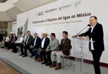 Gobernador Durazo garantiza abastecimiento de agua para municipios de Sonora*