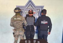 CAPTURAN A DOS POR PORTACIÓN DE ARMA BLANCA Y UNO POR EL PRESUNTO DELITO CONTRA LA SALUD EN CAJEME ESTE FIN DE SEMANA