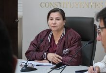 Encabeza diputada Vicky Espinoza segunda reunión con colectivos y organizaciones civiles inconformes con el proyecto de paso a desnivel Solidaridad-Colosio.