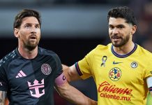 América cayó ante el Inter Miami de Lionel Messi