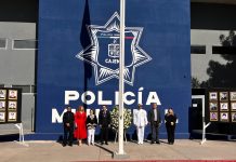 RECONOCE PRESIDENTE LAMARQUE LABOR DE LAS Y LOS POLICÍAS DE CAJEME EN SU DÍA*