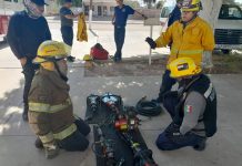 Refuerza Bomberos de Bácum Capacidades en Rescate Vehicular