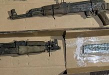 Gobierno de Sonora asegura armas de fuego en operativo en Cajeme*