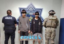 DETIENEN A DOS EN LA SOCHILOA CON DOSIS DE DROGAS*