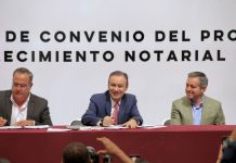 Gobernador Durazo logra descuentos notariales del 50% con Programa de Fortalecimiento Notarial