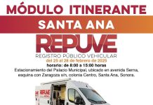 Traslada Gobierno de Sonora módulo itinerante de Repuve a Santa Ana: SSP*