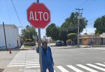 *INSTALAN 4 ALTOS EN CRUCERO DE LA TABASCO Y ALLENDE EN CAJEME*