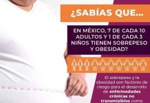 GOBIERNO DE SONORA LLAMA A PREVENIR LA OBESIDAD PARA DISMINUIR EL RIESGO DE ENFERMEDADES
