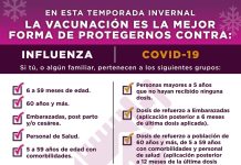 Exhorta Gobierno de Sonora a vacunarse contra la influenza y covid-19*