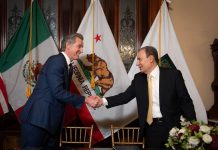 *Gobernador Durazo y Gobernador Newsom firman acuerdo histórico para desarrollo sustentable binacional con California*