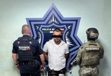 *DETIENE SSPM Y MARINA A DOS POR ROBO A COMERCIO EN CAJEME