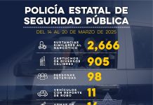 Detiene Gobierno de Sonora a 98 personas en operativo semanal de la Policía Estatal*