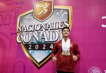 Participa alumno de Cobach Sonora en competencia internacional de gimnasia en Canadá