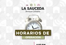 Bosque Urbano La Sauceda abre su primera etapa al público los fines de semana*