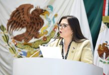 La diputada Gabriela Tapia Fonllem expresa su apoyo a la lucha del magisterio contra las reformas a la Ley del ISSSTE