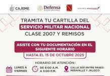 INVITAN A JÓVENES DE CAJEME A REALIZAR TRÁMITE PARA CARTILLA DEL SMN CLASE 2007 Y REMISOS*