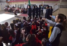 INCULCAN EN CAJEME VALORES CÍVICOS Y RESPETO A LOS SÍMBOLOS PATRIOS A NIVEL PREESCOLAR*