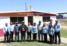 Celebran 21 aniversario del Punto de Verificación e Inspección Interna instalado en Estación Don, en la frontera con Sinaloa