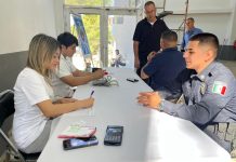 INSTALAN MÓDULO DE ATENCIÓN MÉDICA PARA LAS Y LOS POLICÍAS DE CAJEME POR DÍA INTERNACIONAL DE LA SALUD